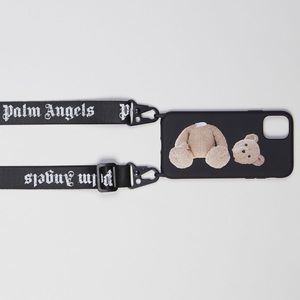 Palm Angels Teddy Bear iPhone 11 Pro Neck Case, New w/Tag